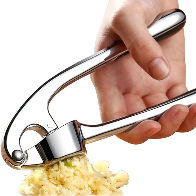 Garlic Press Stainless Steel 